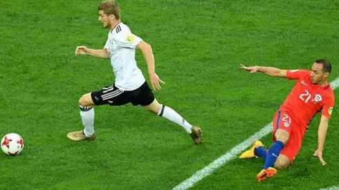 Chile perdió 0-1 ante Alemania en la final de la Copa Confederaciones.