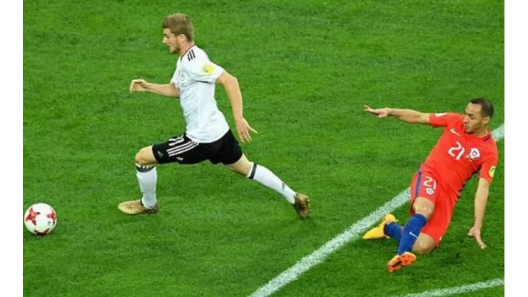 Chile perdió 0-1 ante Alemania en la final de la Copa Confederaciones.
