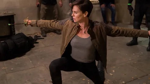 Charlize Theron es Andy en "La Vieja Guardia", de Netflix.
