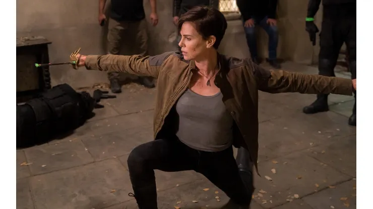 Charlize Theron es Andy en "La Vieja Guardia", de Netflix.