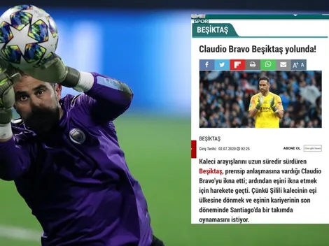 En Turquía dan por hecho que Claudio Bravo va al Besiktas
