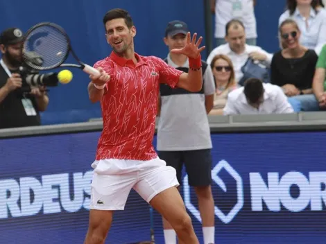 Novak Djokovic se redime por su monumental condoro