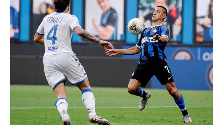 Alexis Sánchez fue la gran figura de la goleada del Inter sobre Brescia. El Niño Maravilla está de regreso.