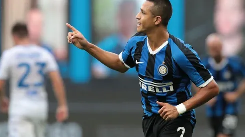Alexis Sánchez fue la gran figura del Inter de Milán en la goleada ante el Brescia