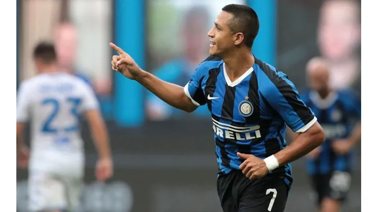 Alexis Sánchez fue la gran figura del Inter de Milán en la goleada ante el Brescia