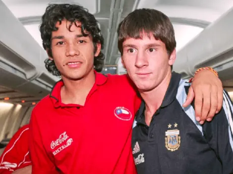 "No es que hablaran mucho": la historia de la foto de Matías y Messi