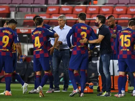 Setién explica la "humillación" a Griezmann que incluyó a Vidal