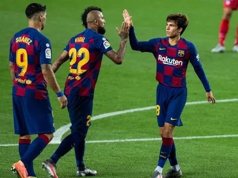 Vidal levanta al Barça para seguir en la pelea: "Nunca te rindas"