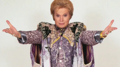 Walter Mercado en uno de sus momentos más auspiciosos.