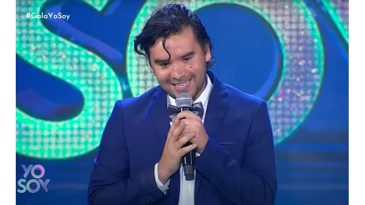 Renzo en su presentación durante uno de los episodios de "Yo Soy".