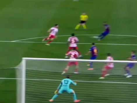 Tremenda jugada de Vidal y casi golazo del chileno