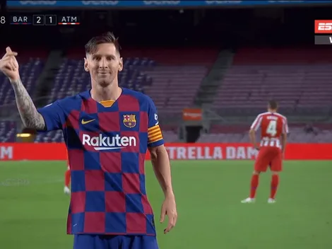 Video: ¡A lo Alexis Sánchez! Lionel Messi llega al gol 700 en Barcelona