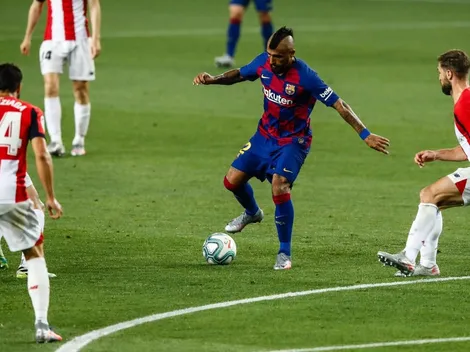 Barcelona tendrá a Vidal titular en la "final" ante Atlético