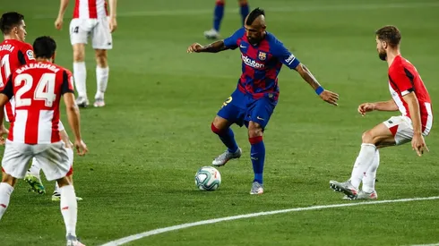 Arturo Vidal sumará su cuarto partido consecutivo como titular en el Barcelona