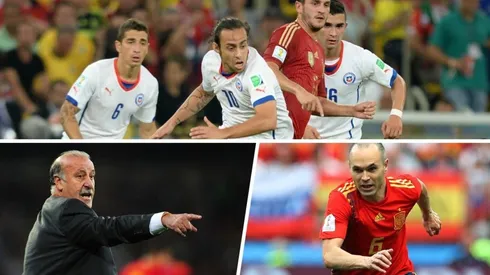 En España recuerdan los duelos ante Chile en los mundiales de Sudáfrica y Brasil.