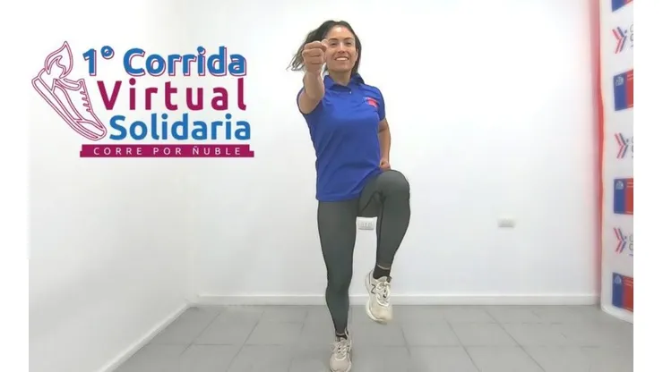 "Corre Por Ñuble" se realizará el próximo domingo 12 de julio a través de zoom, donde un profesor liderará una rutina de ejercicios que simularán una distancia de 5 kilómetros.