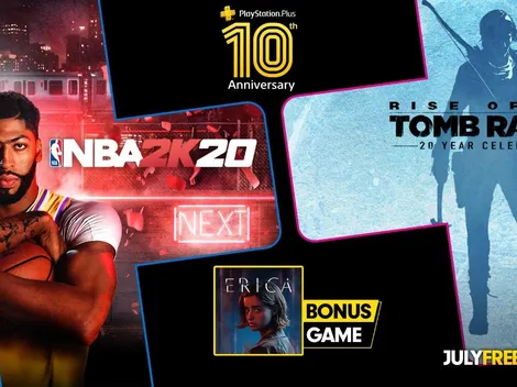 Tomb Raider y NBA 2K20 son los juegos gratis de julio en PS Plus