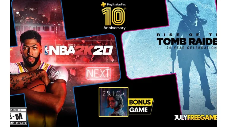 Los juegos gratis de julio en PS Plus
