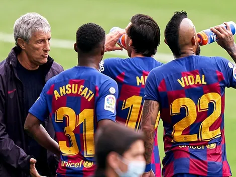 DT del Barcelona reconoce tensión en el camarín