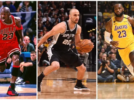 Ginóbili sin tapujos al elegir entre Michael Jordan y LeBron James