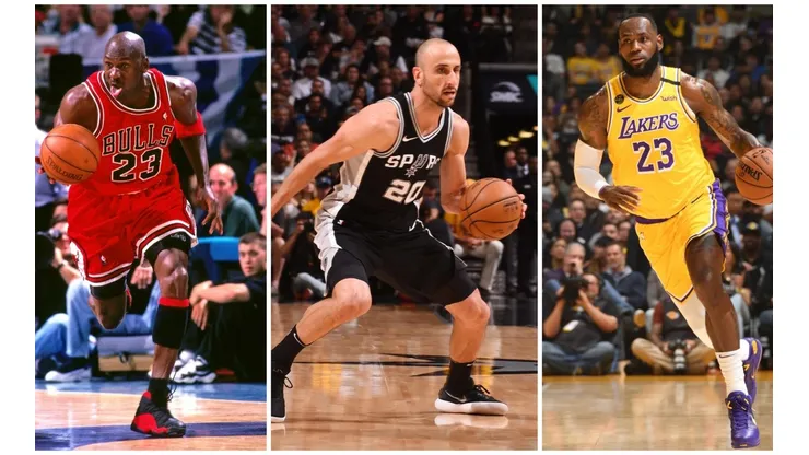 Para Manu, Michael Jordan le mueve el piso, pero LeBron es su elegido como compañero.