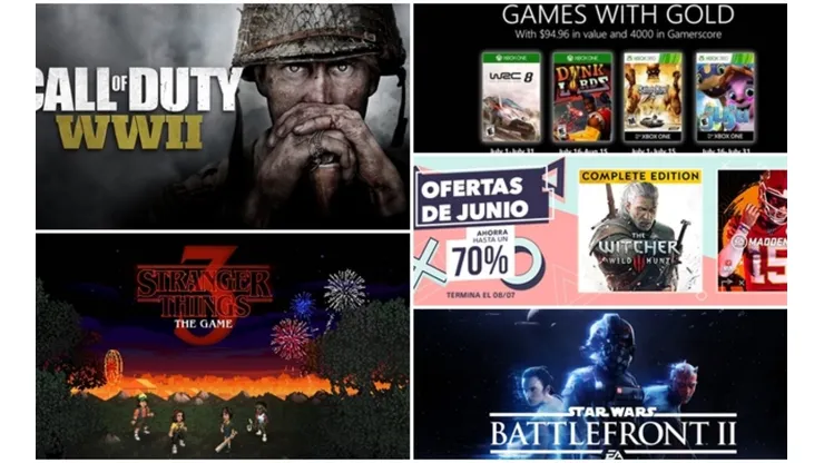 Muchos juegos gratis y ofertas imperdibles para esta semana.