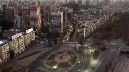 Santiago vive un otro fin de semana largo en cuarentena.