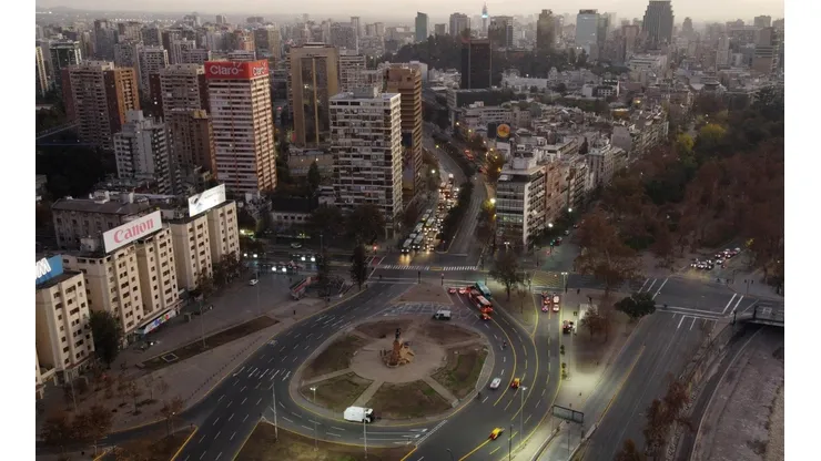 Santiago vive un otro fin de semana largo en cuarentena.