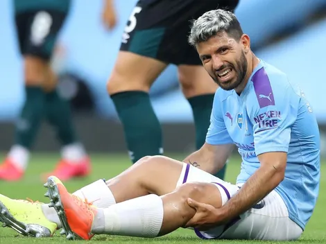 Kun Agüero revela el momento en que supo de su lesión