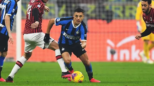 Alexis Sánchez tendrá esta tarde su último partido en Inter antes de que venza su préstamo