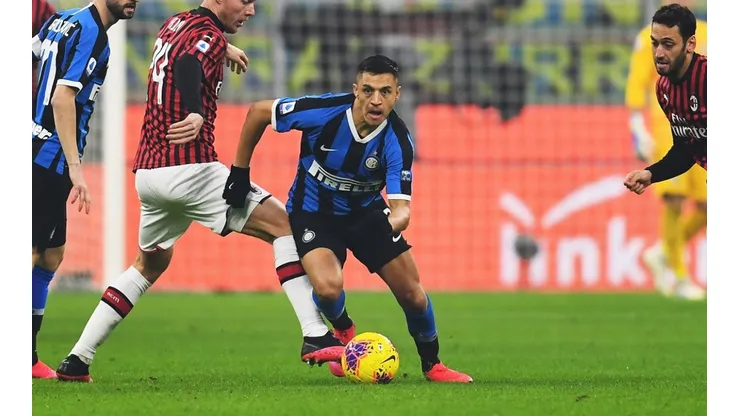 Alexis Sánchez tendrá esta tarde su último partido en Inter antes de que venza su préstamo