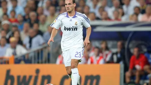 Wesley Sneijder en el Real Madrid
