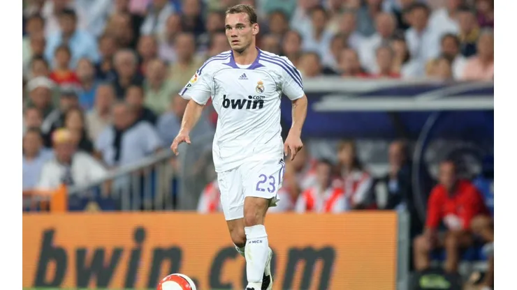 Wesley Sneijder en el Real Madrid