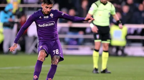 Erick Pulgar es titular en Fiorentina