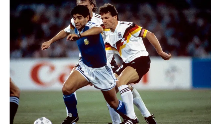 Maradona y Matthaus, el tremendo choque que se dio en los 90'.