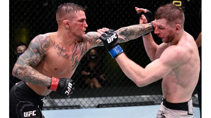Dustin Poirier venció en un cerrado combate a Dan Hooker en el UFC Vegas 4
