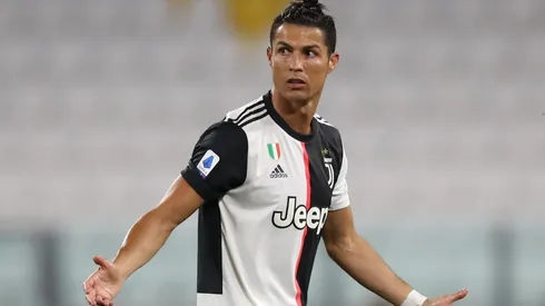 Cristiano Ronaldo ante el Lecce