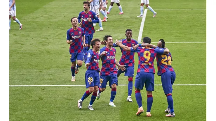 Barcelona trabaja contra Celta.