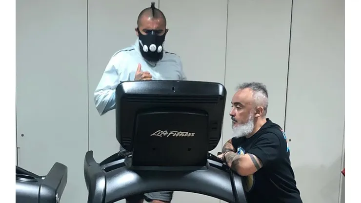 Arturo Vidal tuvo una completísima preparación física de la mano del profesor Juan Ramírez