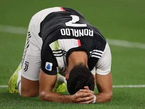 Es humano: CR7 falla un cabezazo increíble ante el Lecce