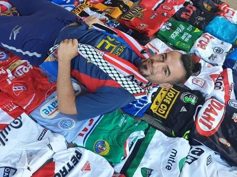 Carlos Salom saca a relucir su colección de camisetas