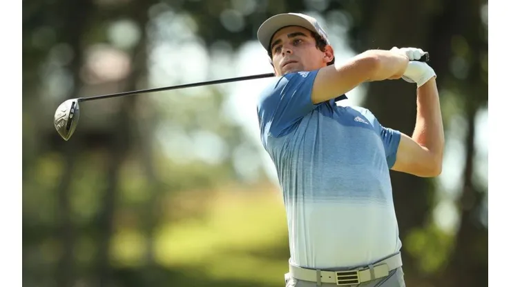 Joaquín Niemann tuvo una buena actuación en el segundo día del Travelers Championship