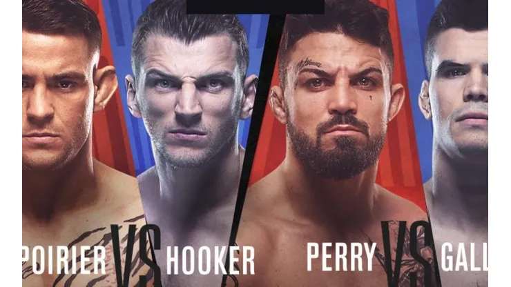 Dustin Poirier, Dan Hooker, Mike Perry y Mickey Gall animarán la velada del UFC Vegas 4