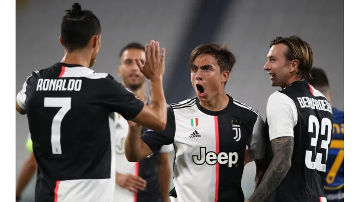 Cristiano Ronaldo, Paulo Dybala y compañía celebran en Juventus