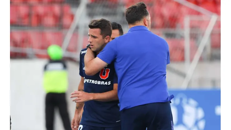 Hernán Caputto junto a Walter Montillo