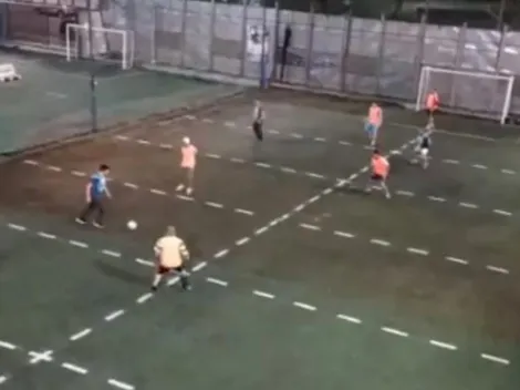 Novedad: canchas de "metegol humano" con distancia física