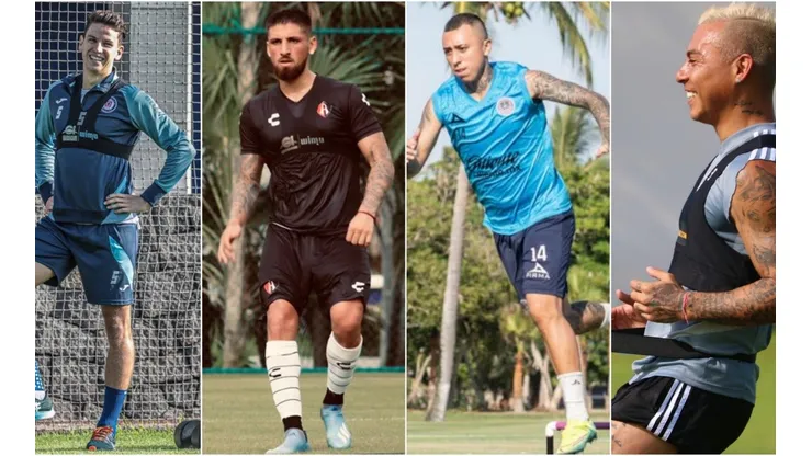 Chilenos vuelven al fútbol en México