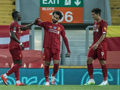 Video: La alocada celebración del plantel de Liverpool