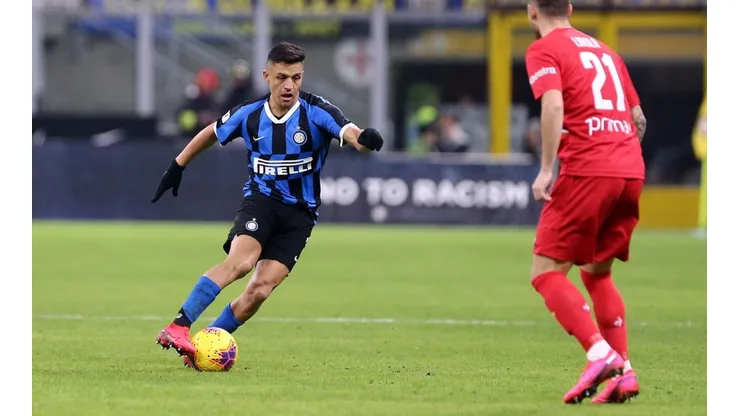 Alexis Sánchez suma 17 partidos, dos asistencias y un gol con la camiseta del Inter de Milán