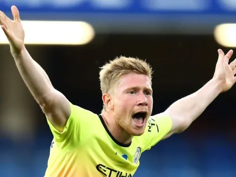 Video: ¡A lo CR7! El espectacular golazo de tiro libre de De Bruyne